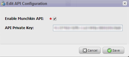 Enable Munchkin API