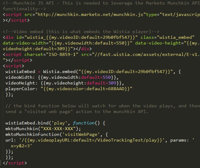 Updated: Tracking Embedded YouTube and Wistia Videos in Marketo